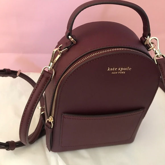 kate spade Handbags - Mini Backpack Kate Spade convertible cherrywood